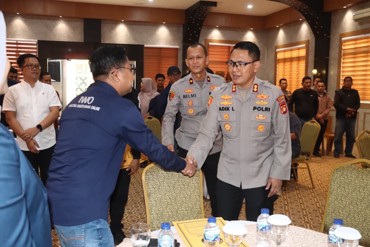 Kapolres Muba Rangkul Insan Pers dan Penggiat Medsos, Dorong Sinergi Jaga Kamtibmas Kondusif