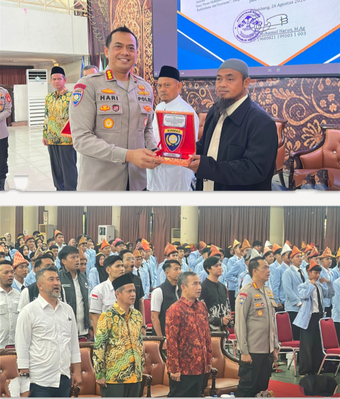 Polda Sumsel Perkuat Wawasan Kebangsaan Mahasiswa, Tangkal Intoleransi dan Radikalisme