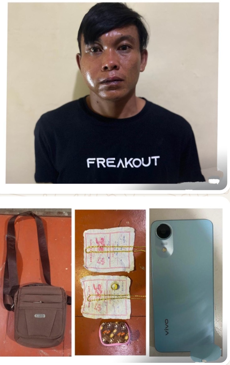 Polsek Kota Agung Ungkap Pencurian Emas Rp150 Juta, Satu Tersangka Diamankan
