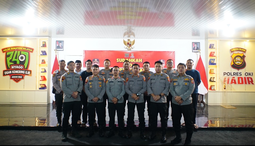 Kapolres OKI Terima Tim Satgas Lemdiklat Polri, Edukasi Warga Jadi Kunci Cegah Karhutla