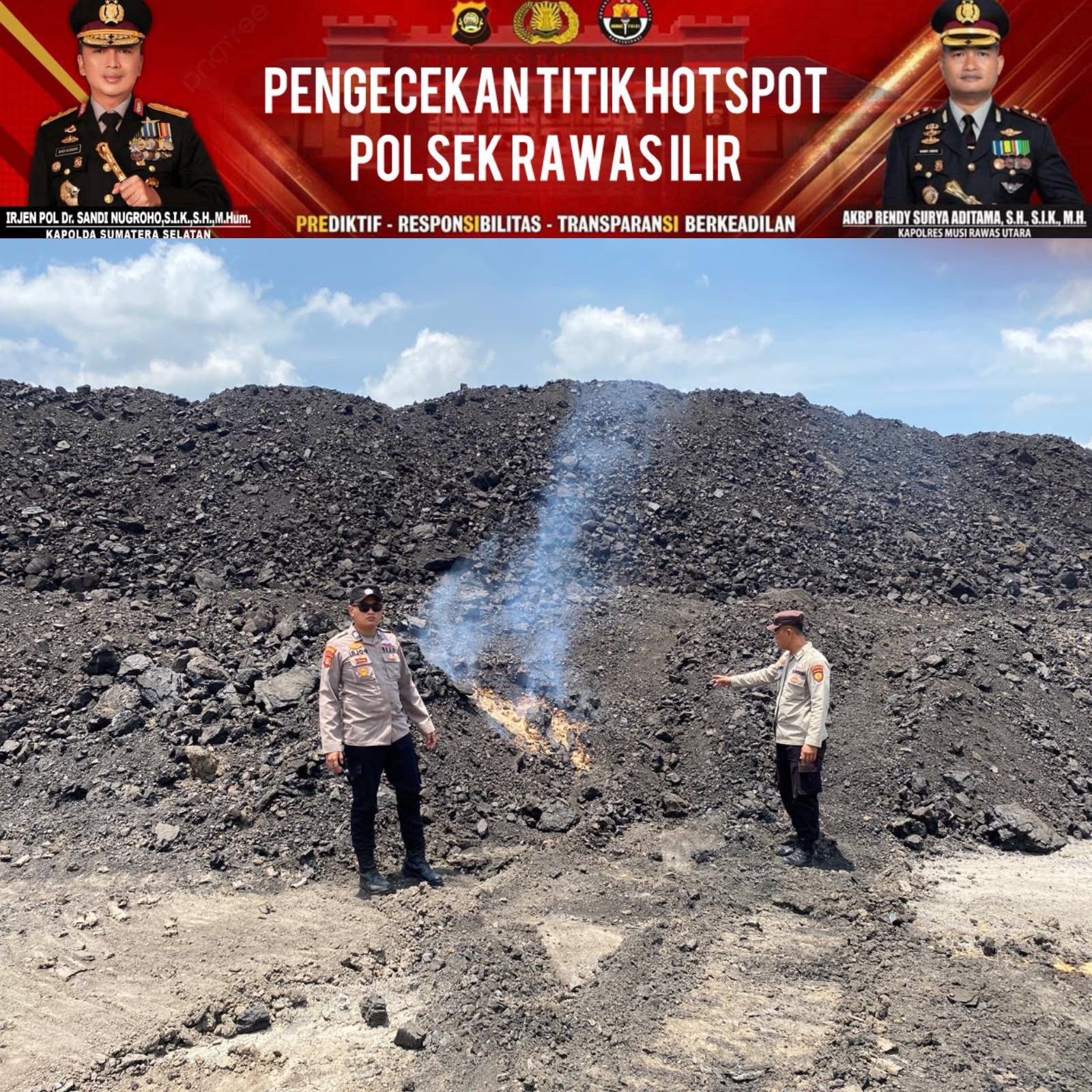 Cegah Karhutla di Musim Kemarau, Polres Muratara Serentak Sosialisasi hingga ke Desa-Desa