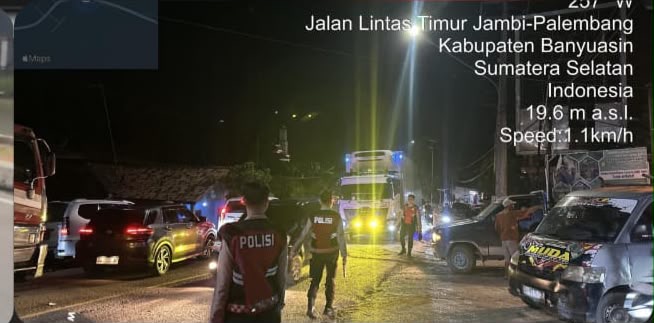 Sat Samapta Polres Banyuasin Intensifkan Patroli Beat dan KRYD, Antisipasi Kejahatan 3C