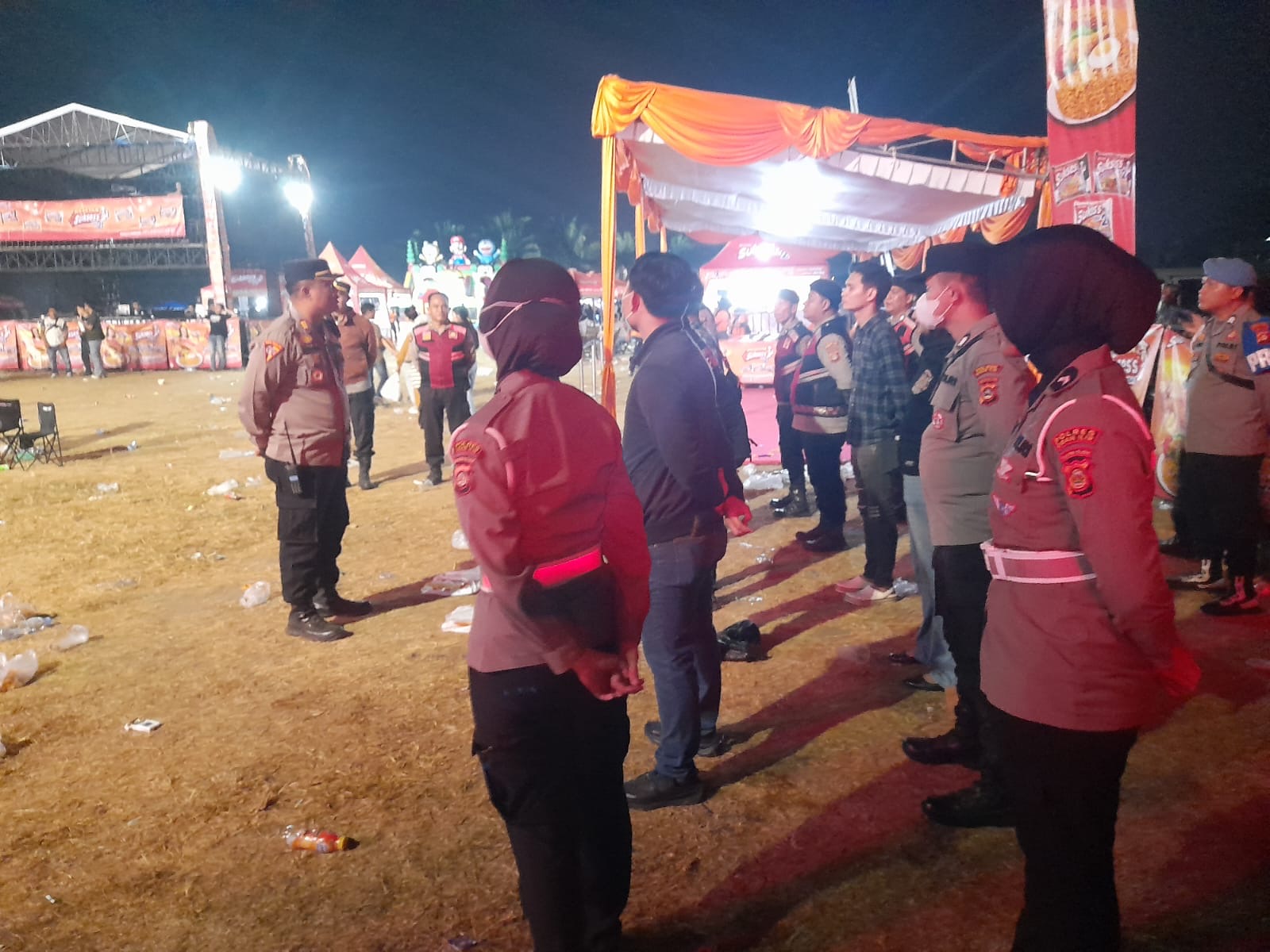 Laksanakan Pengamanan Event Hajatan Mie Sukses, Polres Ogan Ilir Pastikan Kegiatan Berlangsung Aman dan Kondusif