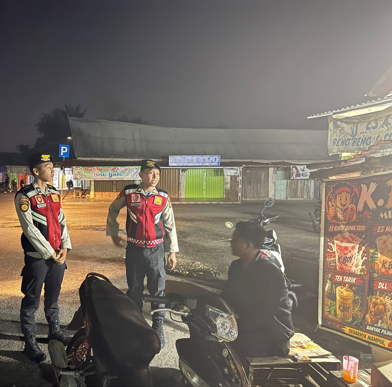 Patroli Malam Perintis Presisi, Sat Samapta Polres PALI Antisipasi Gangguan Kamtibmas dan Aksi 3C