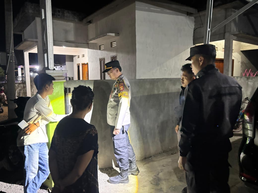 Gerak Cepat Tindak Lanjuti Laporan Curanmor, Piket Gabungan Polres Empat Lawang Olah TKP dan Buru Pelaku