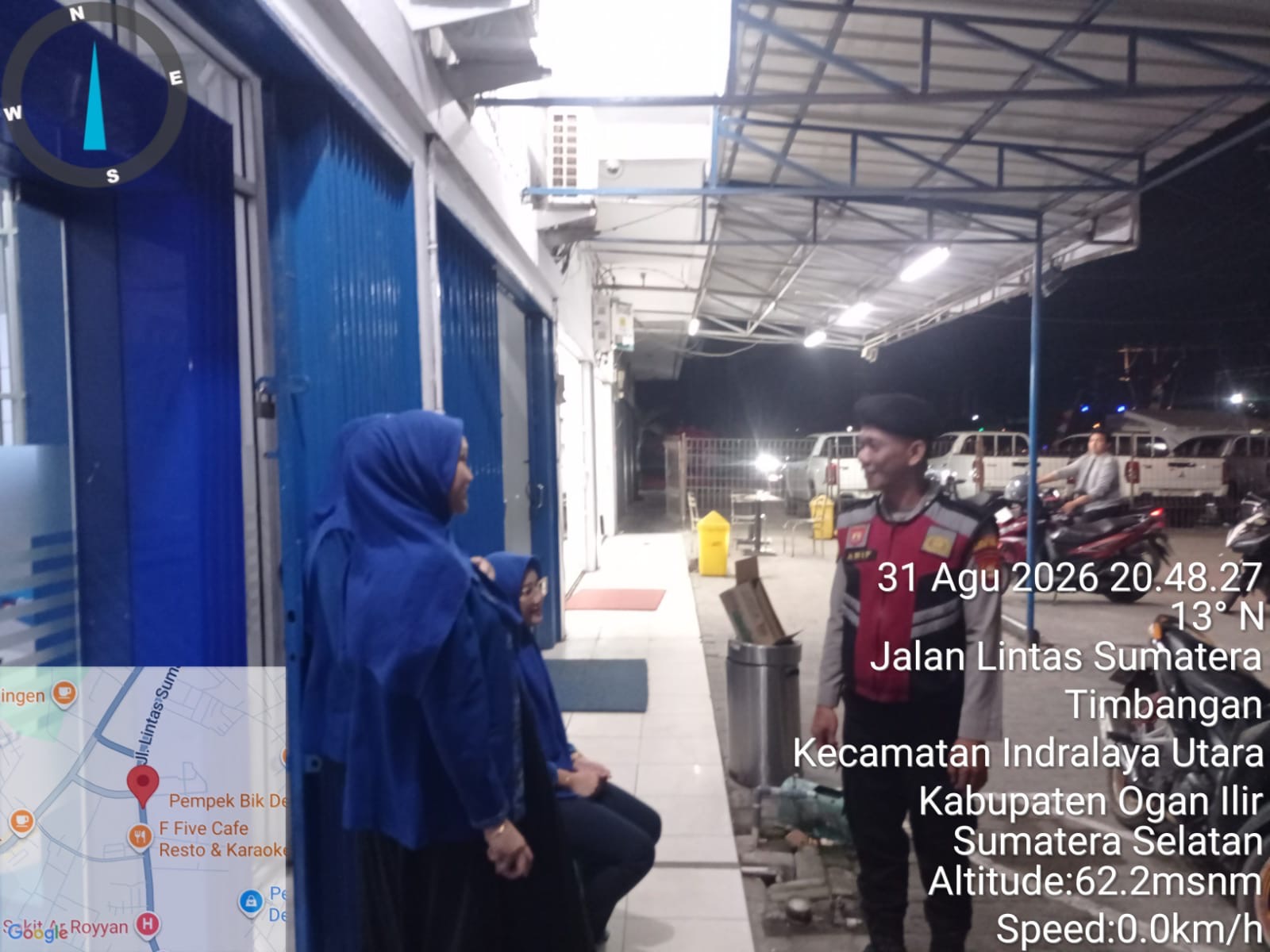 Patroli Perintis Presisi Polres Ogan Ilir Hadir Jaga Keamanan Warga, Antisipasi 3C hingga Karhutla