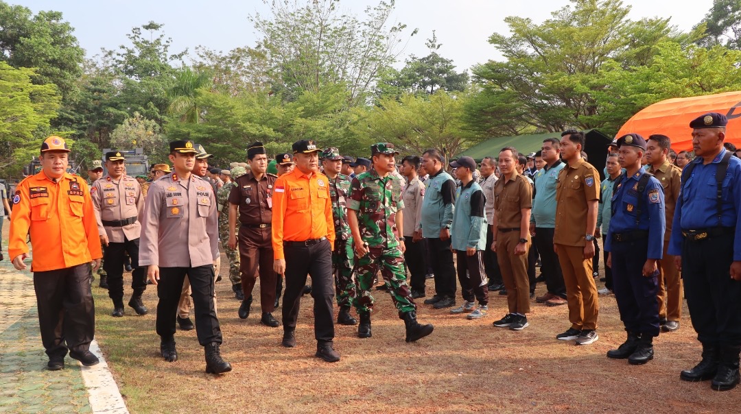 Hadapi Potensi Karhutla, Forkopimda OKU Timur Pastikan Kesiapan Personel dan Peralatan