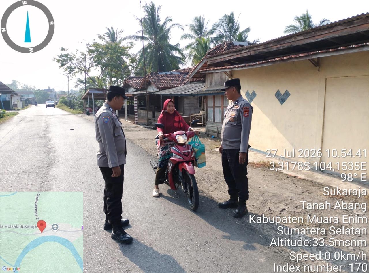 Polsek Tanah Abang Gencarkan Patroli Kamtibmas, Antisipasi 3C dan Ajak Warga Waspada Kejahatan