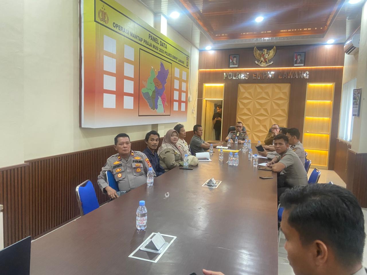 Perkuat Ketahanan Pangan, Polres Empat Lawang Bersama Dinas Pertanian Dorong Budidaya Bawang Putih