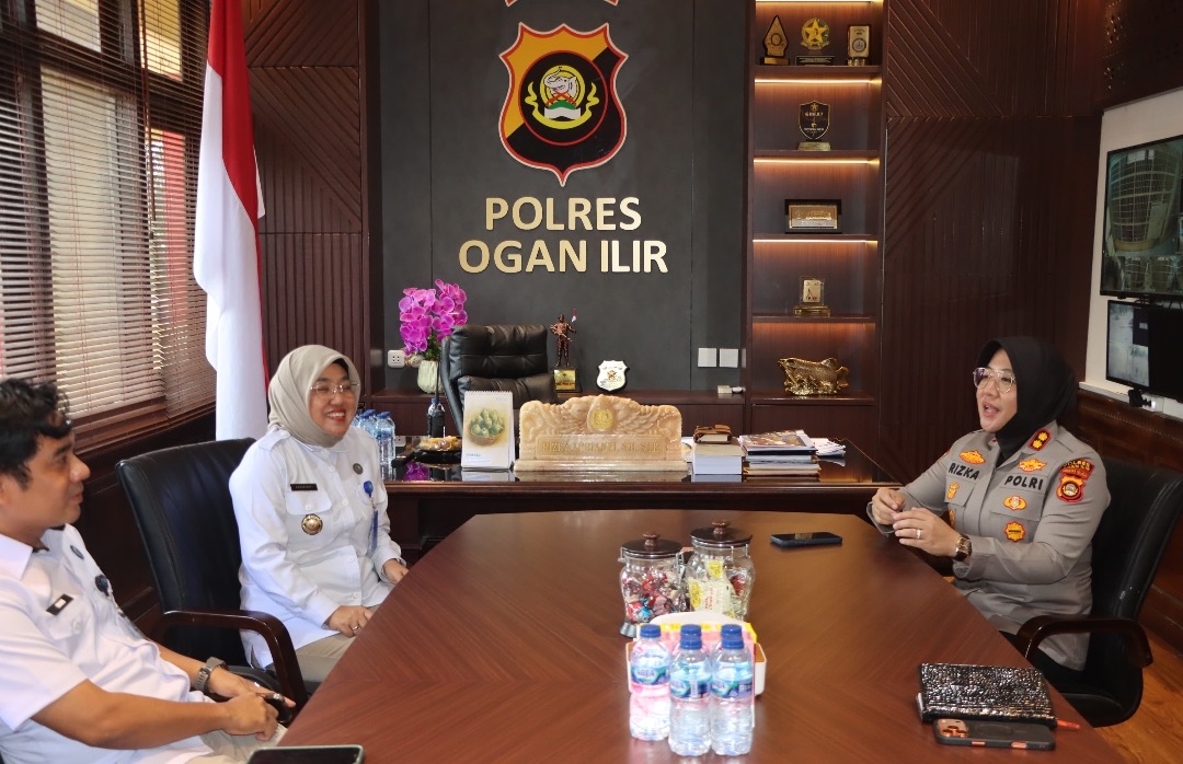Perkuat Sinergitas, Kapolres Ogan Ilir dan BNNK Bahas Pemberantasan Narkotika hingga Perlindungan Anak