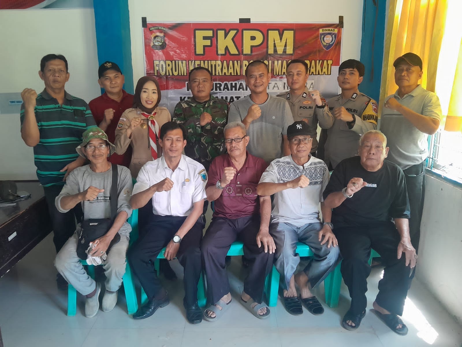 Perkuat Sinergi Jaga Kamtibmas, Polsek Lahat Dorong Pembentukan FKPM di Kelurahan Kota Negara