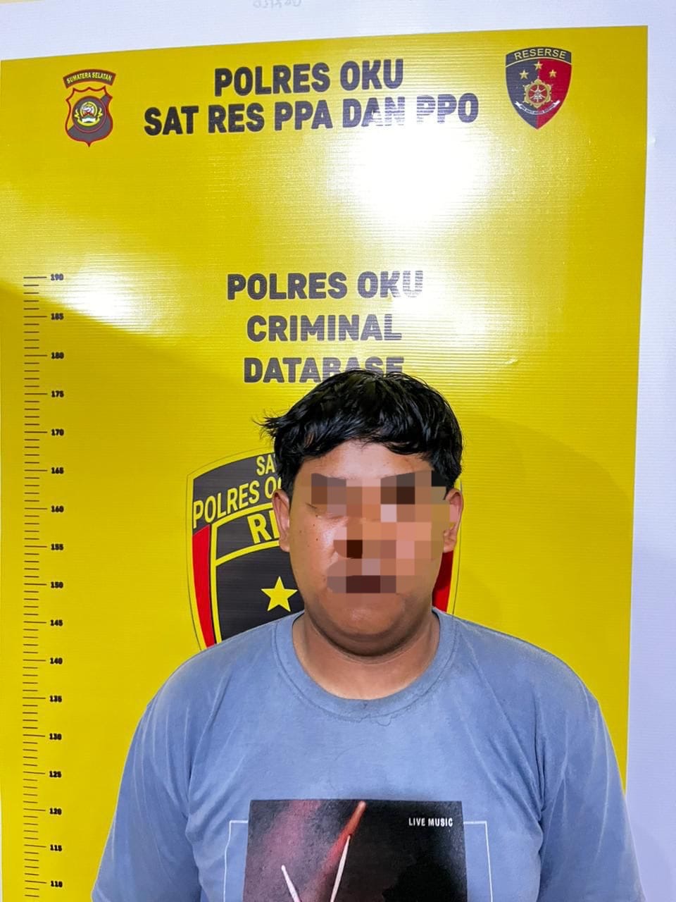 Pelaku Pencabulan Diamankan Sat Res PPA PPO Polres OKU