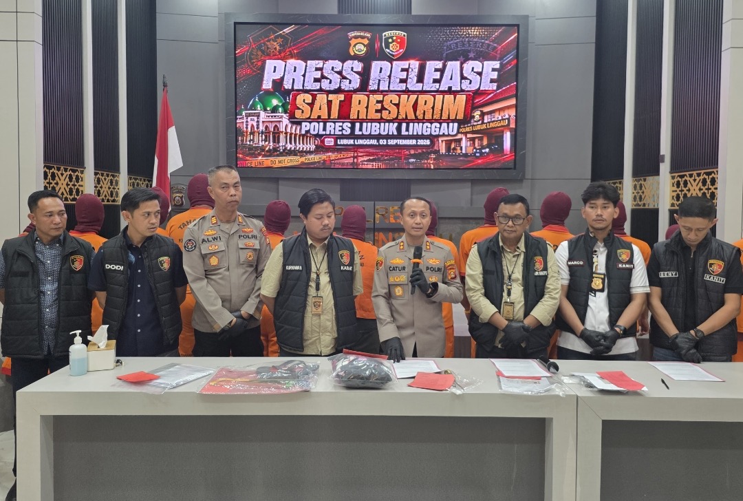 Sebulan Ungkap Beragam Kejahatan, Polres Lubuk Linggau Ringkus Pelaku Curas hingga Dugaan Penipuan Perbankan Rp2,14 Miliar
