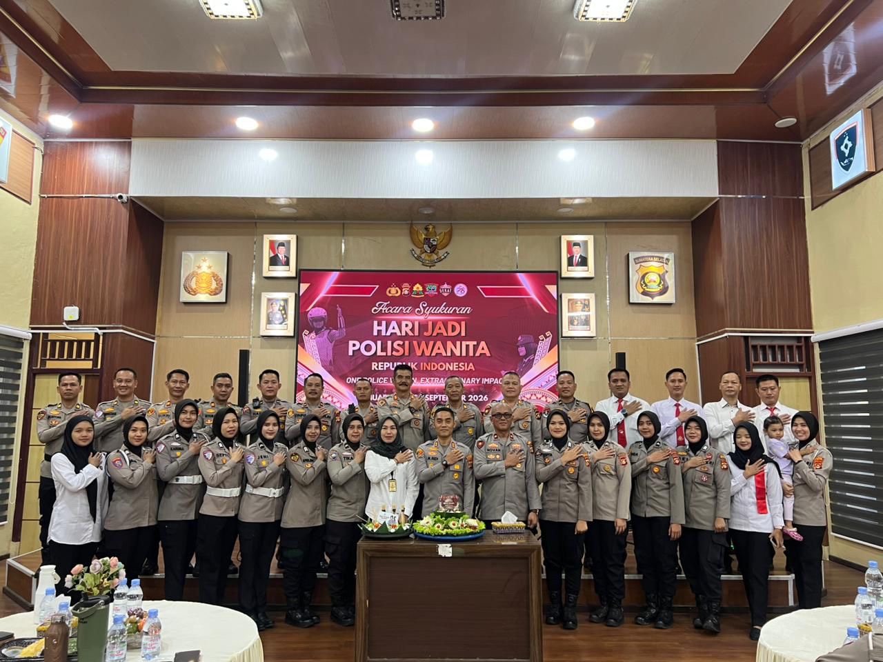 Kapolres OKU Selatan Apresiasi Peran Polwan di HUT Ke-78
