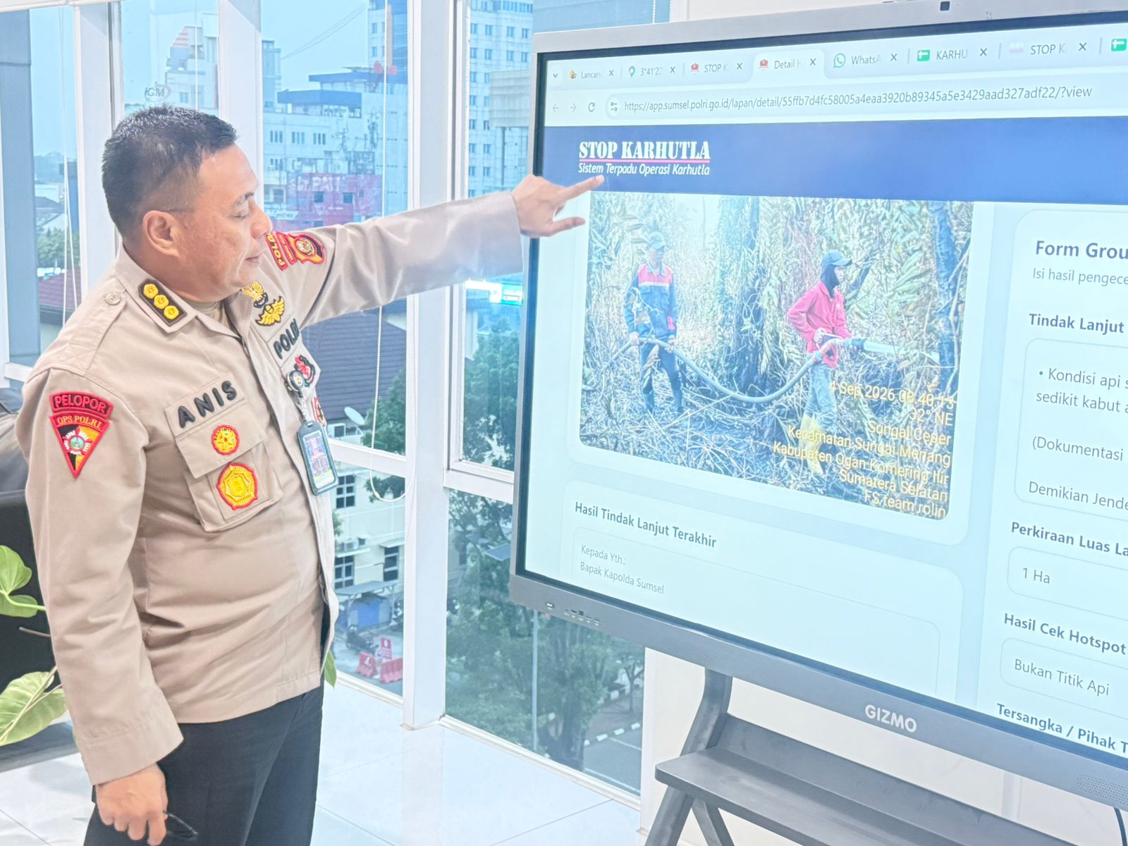 Respons Pantauan Hotspot, Polda Sumsel Kerahkan 1.000 Personel Perkuatan Demi Jamin Keamanan Warga