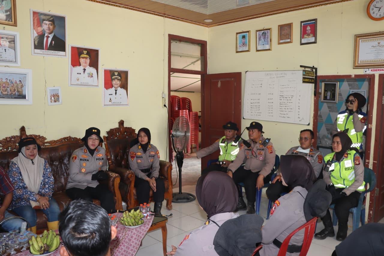 Tatap Muka dengan Pemerintahan Desa dan Masyarakat, Kapolres Ogan Ilir Tegaskan Larangan Pembakaran Hutan dan Lahan