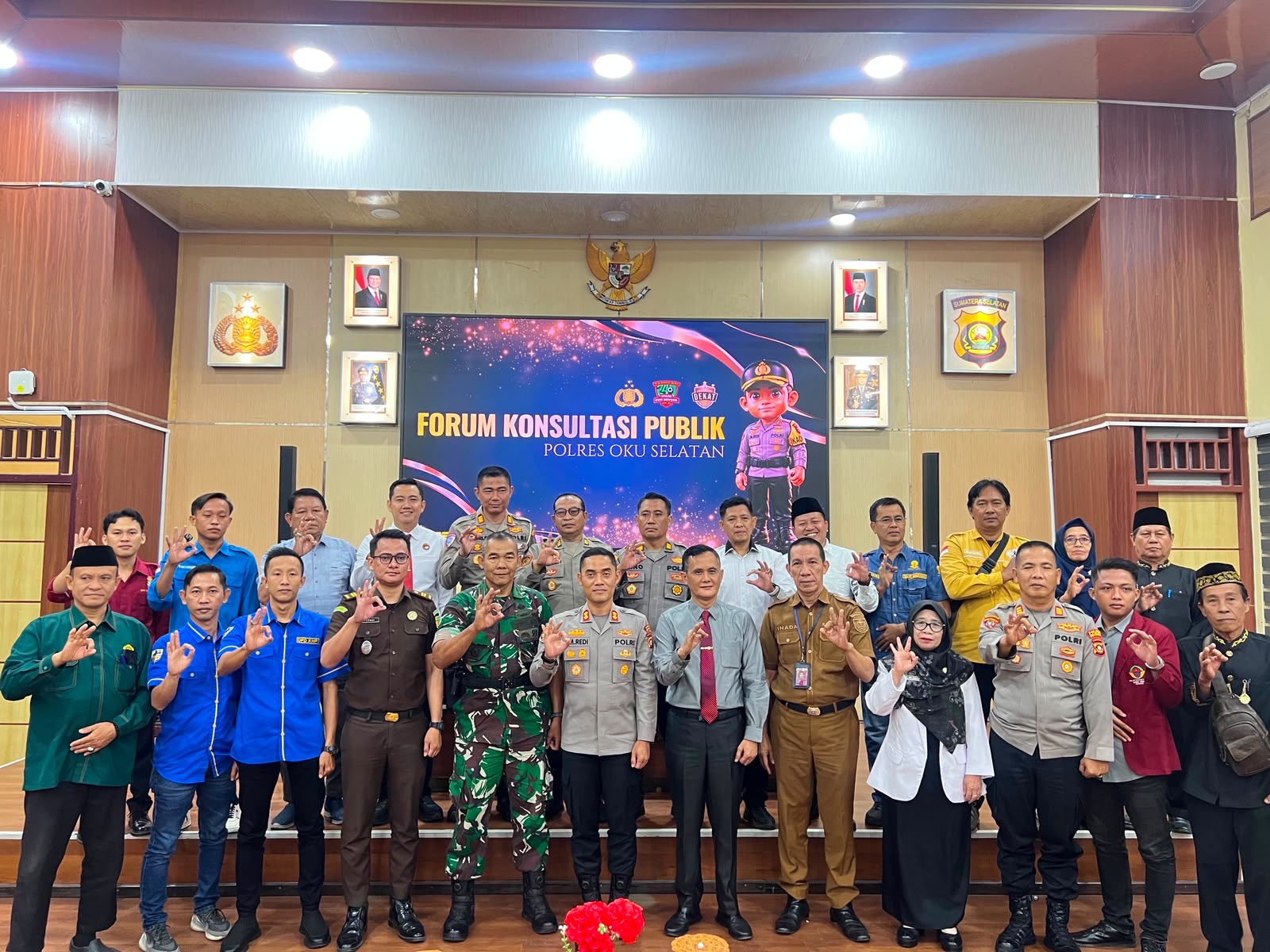 Polres OKU Selatan Perkuat Pelayanan Publik Lewat Forum Konsultasi Publik, Wujudkan Layanan Transparan dan Berorientasi Masyarakat