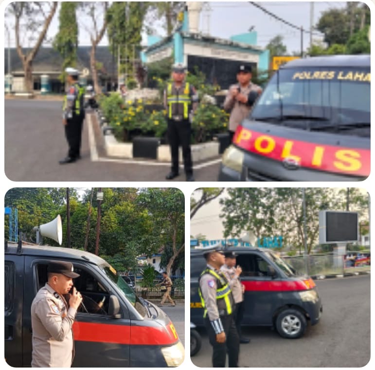 Sat Binmas Polres Lahat Intensifkan Penyuluhan Kamtibmas, Ajak Masyarakat Tertib, Tolak Narkoba dan Judi Online