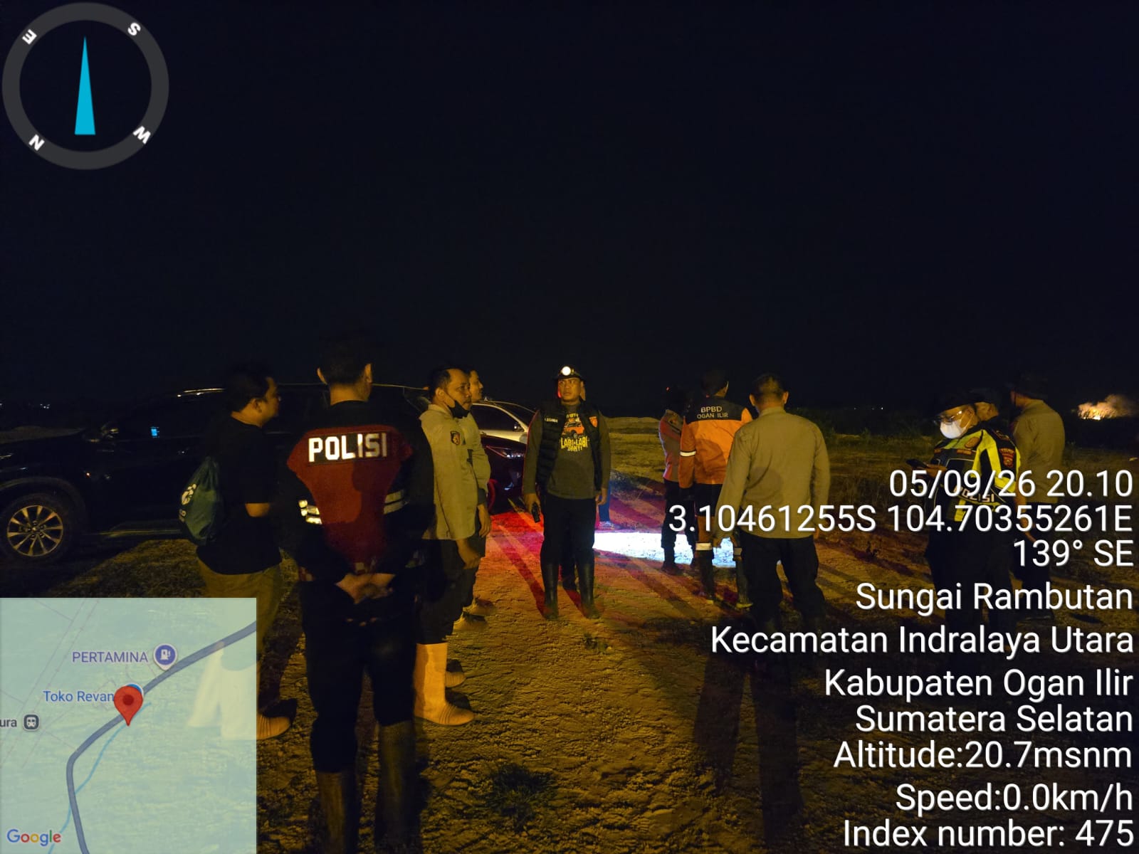 Patroli Perintis Presisi Polres Ogan Ilir Hadir Jaga Keamanan Warga di Malam Hari