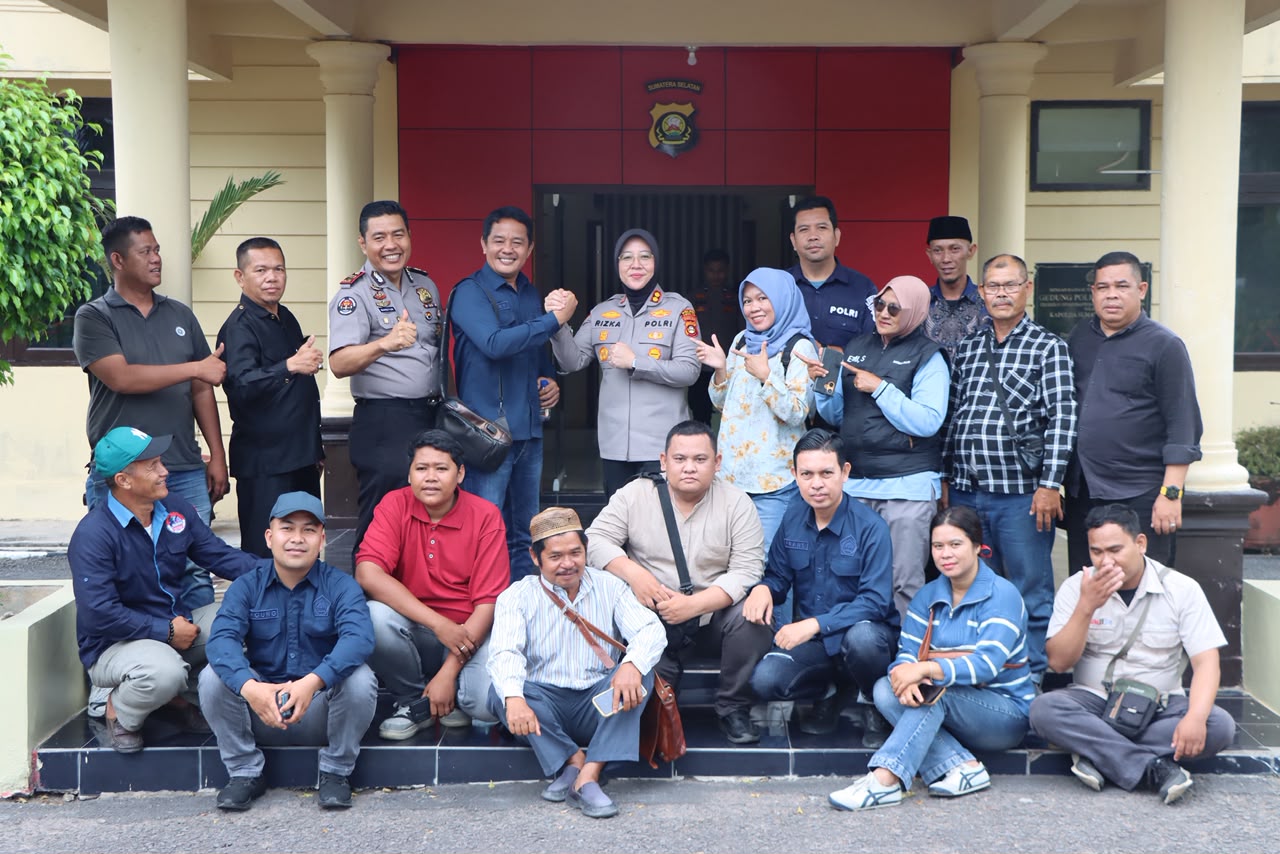 Perkuat Sinergitas Polri dan Media, Forum Jurnalis Caram Seguguk Silaturahmi dengan Kapolres Ogan Ilir