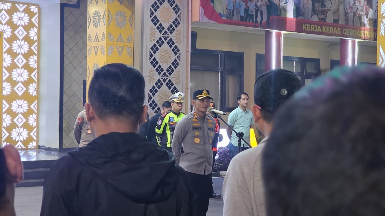 Polrestabes Palembang Intensifkan KRYD, Puluhan Kendaraan Terjaring Penindakan