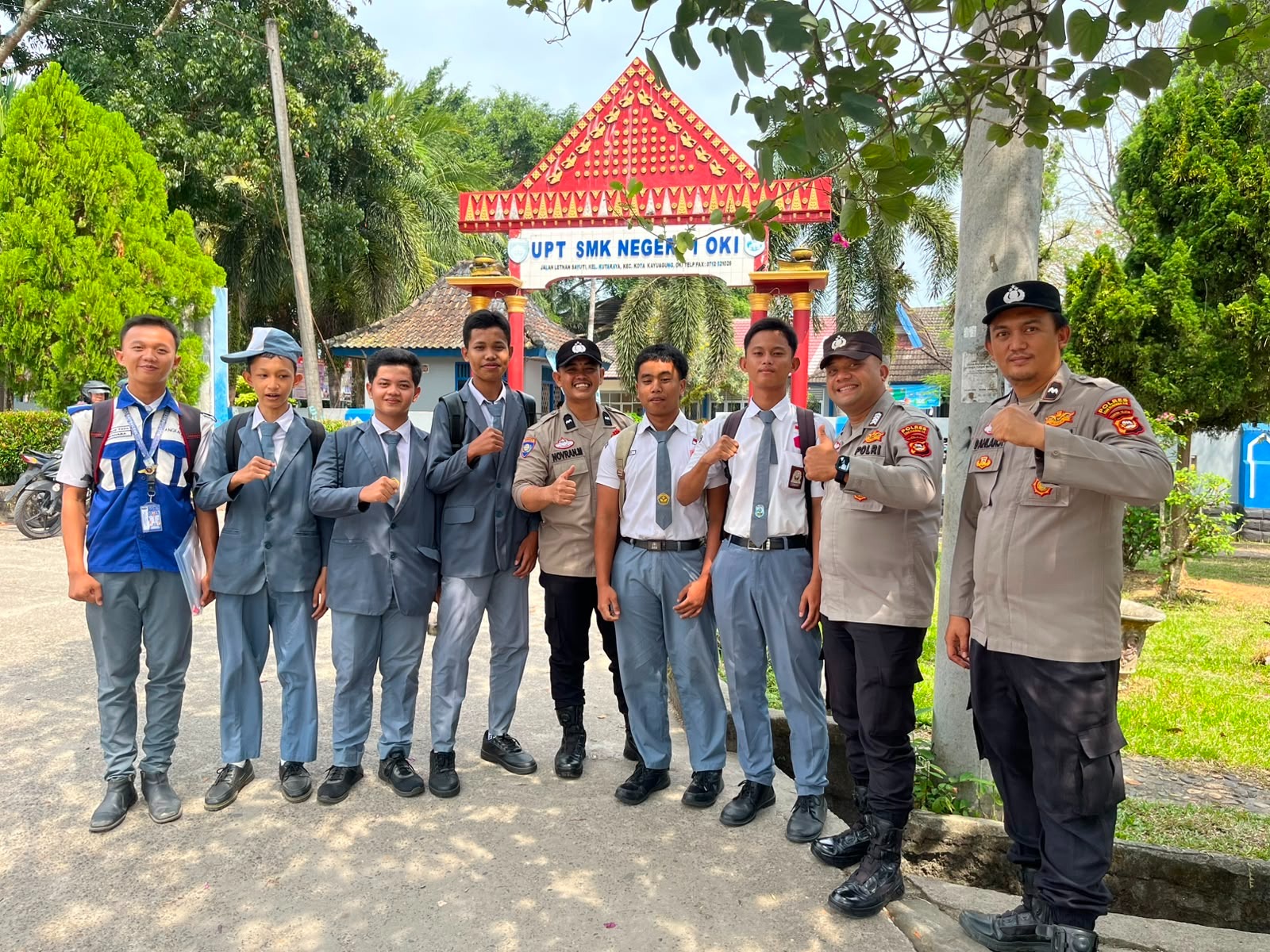 Sat Binmas Polres OKI Gelar Sambang Preemtif, Ajak Masyarakat Waspada Curanmor