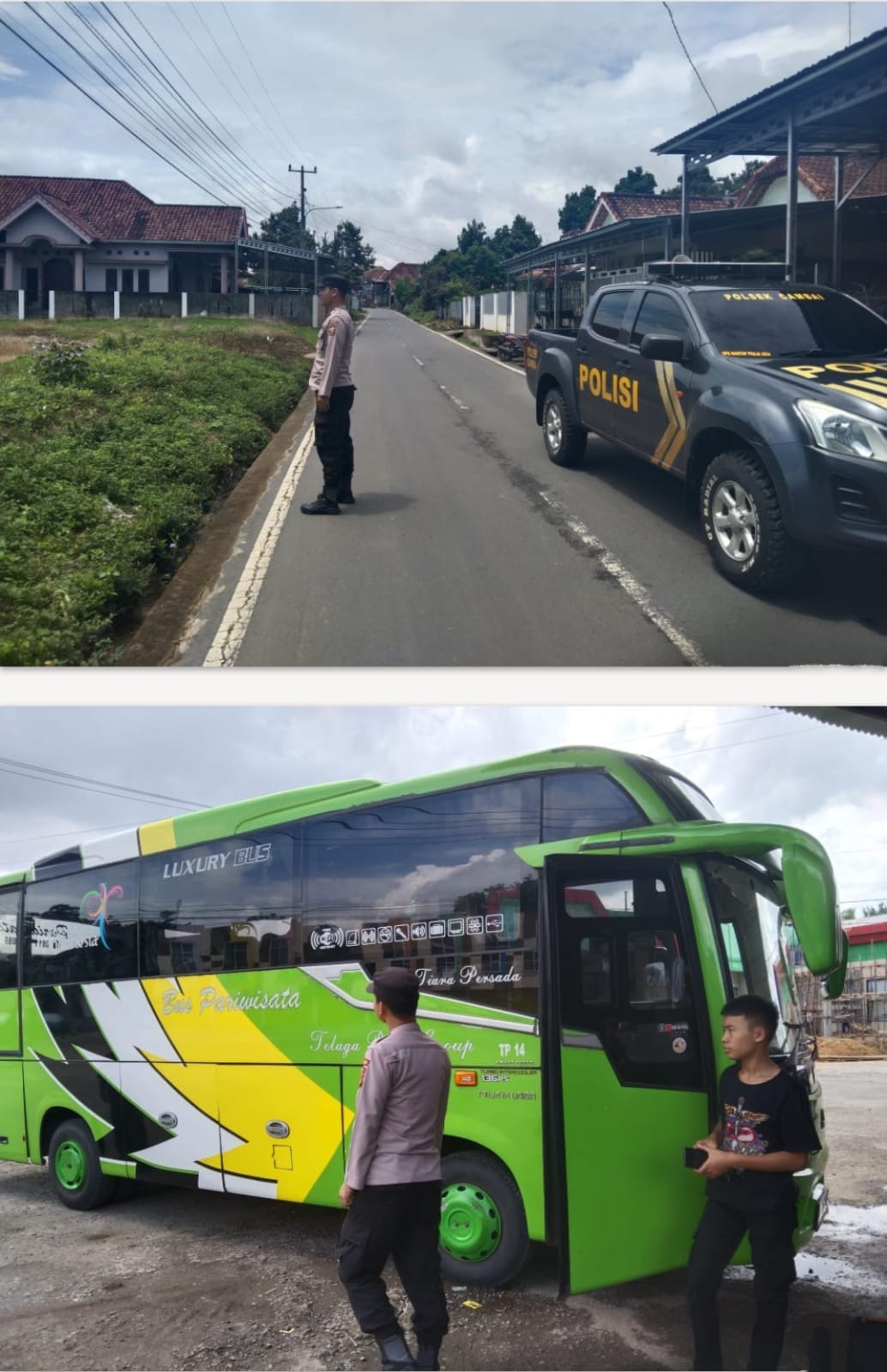Patroli Siang Polsek Cambai Rutin Digelar, Polisi Pastikan Kamtibmas Tetap Aman dan Kondusif