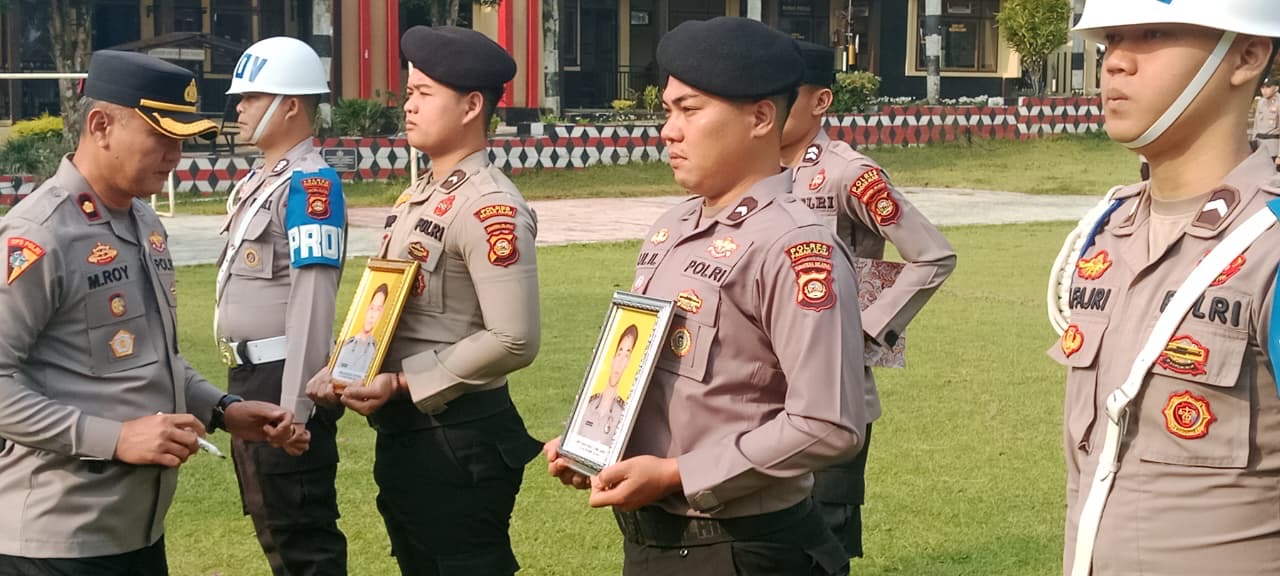Dua Personel Polres Pagar Alam Di-PTDH, Wujud Tegas Penegakan Kode Etik
