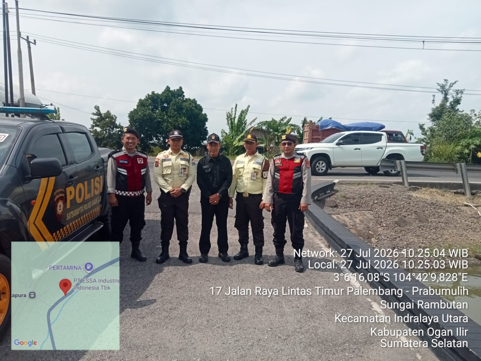 Patroli Perintis Presisi Sat Samapta Polres Ogan Ilir Hadir Berikan Rasa Aman, Antisipasi 3C hingga Premanisme