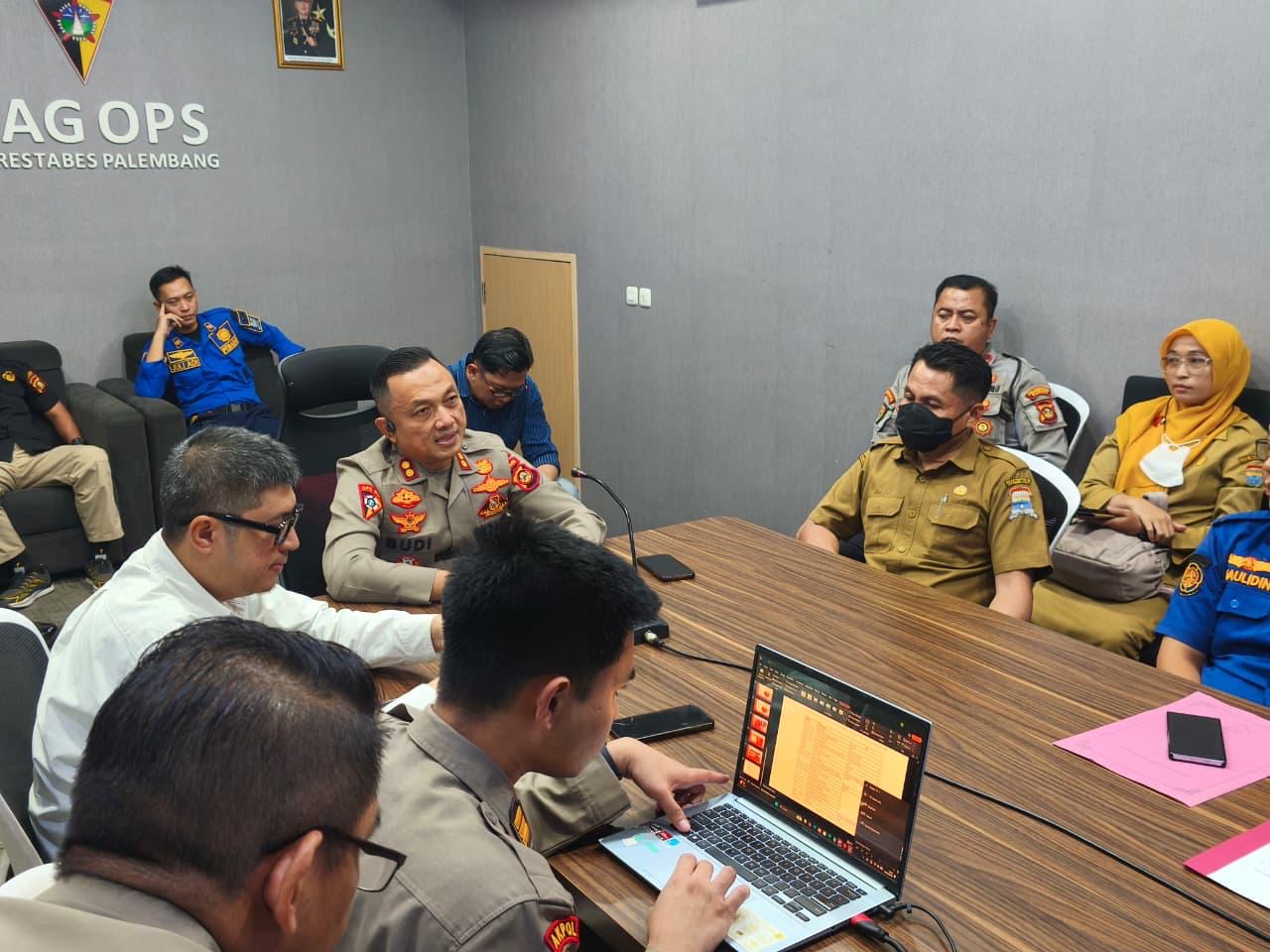 Polrestabes Palembang Matangkan Kesiapan RSMH Sepsis Run Presisi 2026