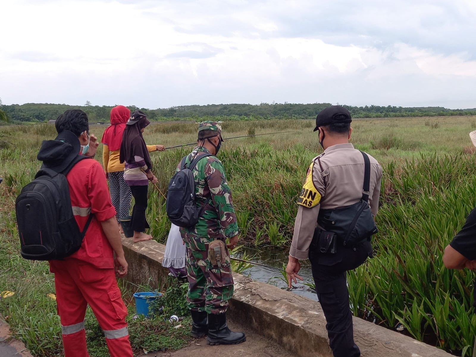 *Sinergi Tiga Pilar, Manggala Agni dan MPA Perkuat Patroli Pencegahan Karhutla di Lorok Indralaya Utara Ogan Ilir*