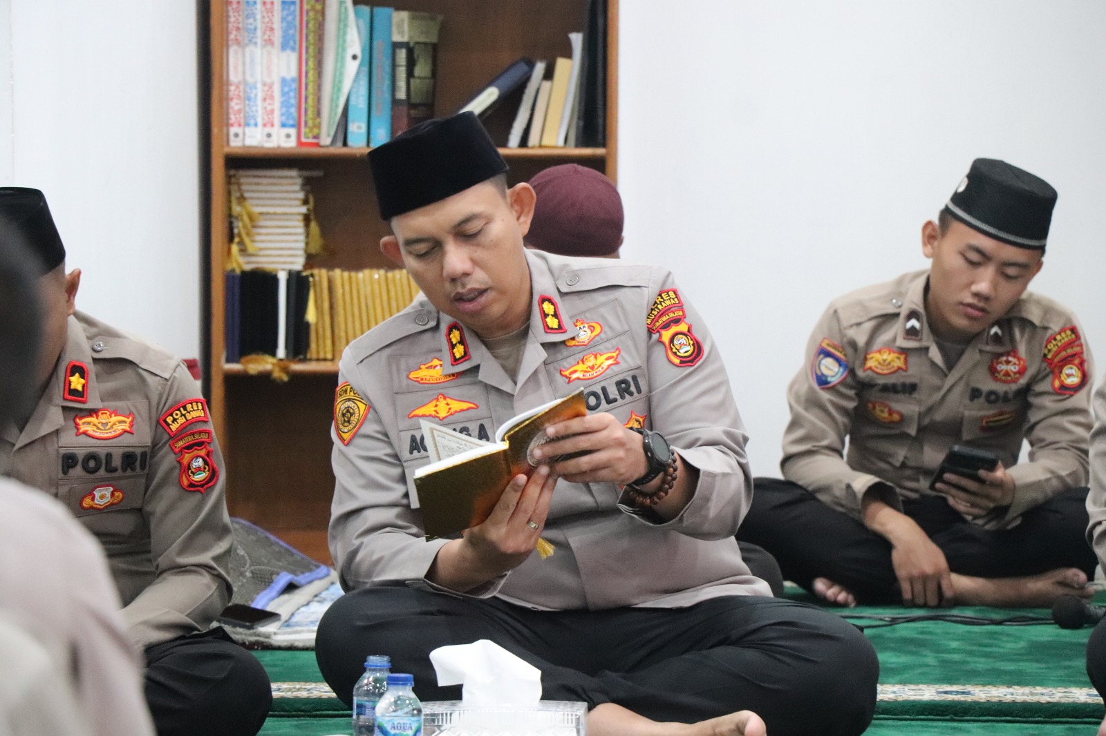 Tingkatkan Keimanan dan Kinerja, Polres Musi Rawas Rutin Gelar Yasinan Bersama Setiap Selasa Pagi