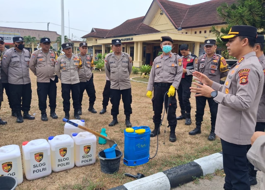 Polres Prabumulih Tingkatkan Kesiapsiagaan Personel Tangani Karhutlah dengan XFire Slog