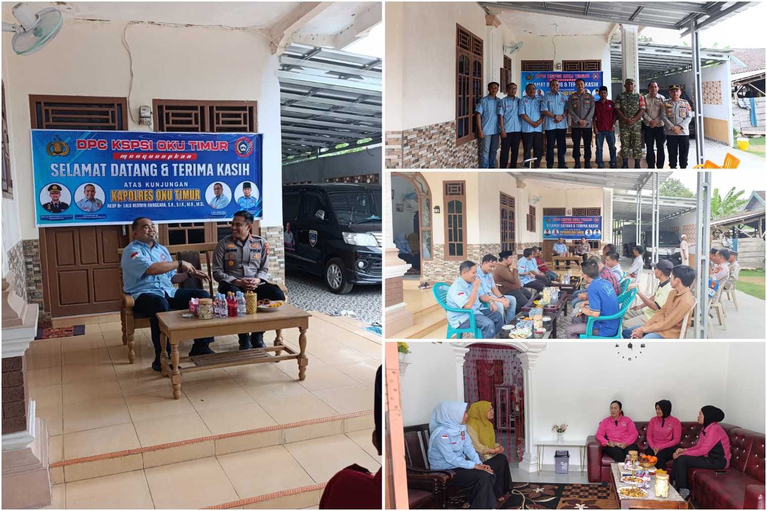 Kapolres OKU Timur Perkuat Sinergi Bersama KSPSI dan MUI, Jaga Kamtibmas Tetap Kondusif