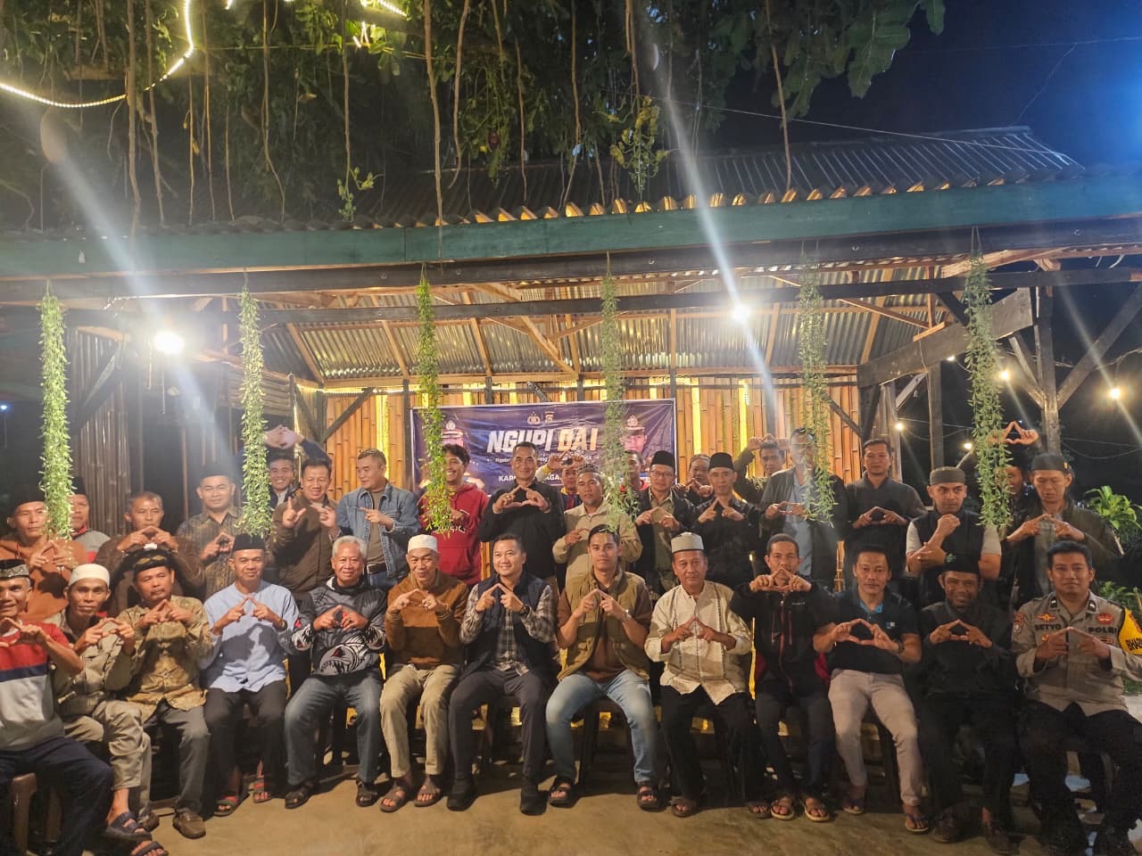 Kapolres Pagar Alam Gelar “Ngopi Dai”, Serap Aspirasi dan Keluhan Warga Curup Jare