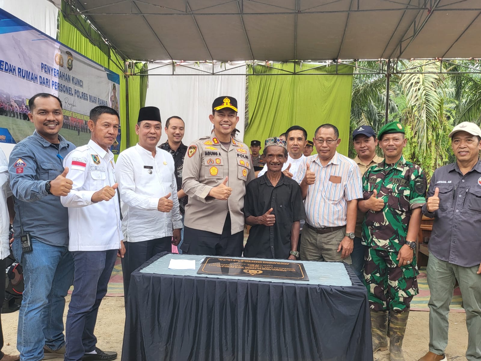Kepedulian Polres Musi Rawas: Sisihkan Rezeki Demi Mewujudkan Harapan Warga