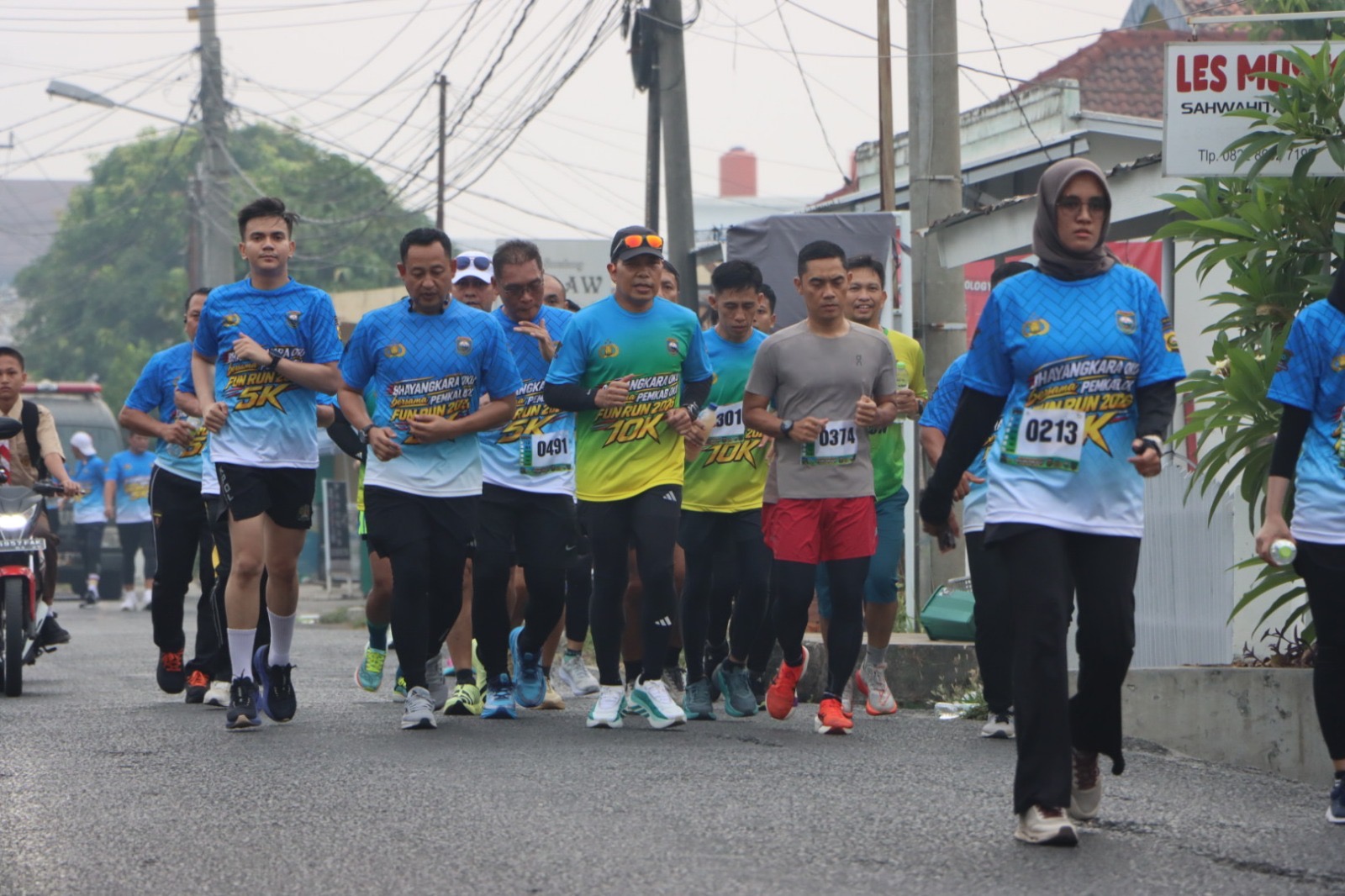 Waka Polda Sumsel Ikuti Fun Run 2026 Yang Diselenggarakan Polres Oku Bersama Pemkab OKU