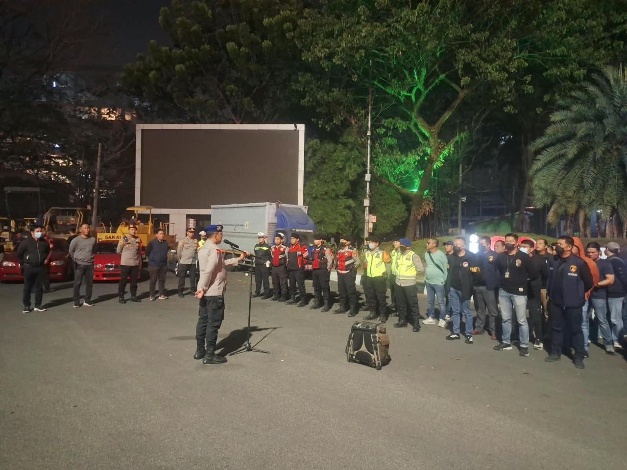 KRYD Polrestabes Palembang Amankan 58 Sepeda Motor dan 2 Mobil