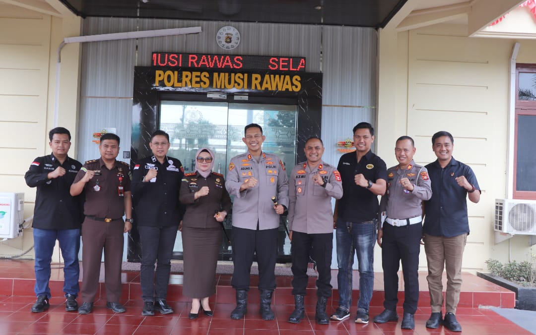 Perkuat Sinergitas Penegakan Hukum, Kapolres Musi Rawas Terima Kunjungan Kerja Kajari Musi Rawas