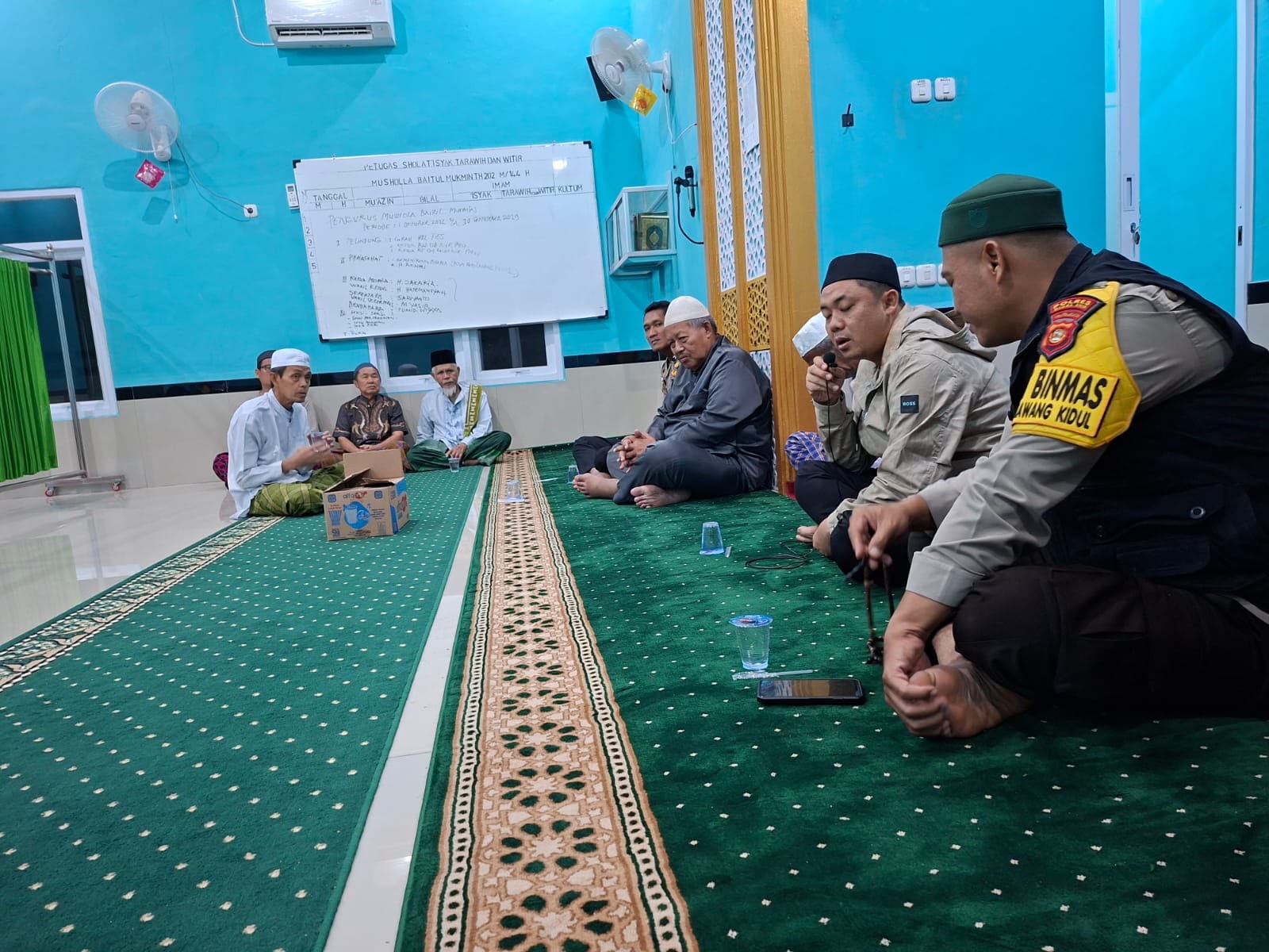 Subuh Keliling, Polsek Lawang Kidul Sambangi Jemaah dan Perkuat Pesan Kamtibmas di Tanjung Enim