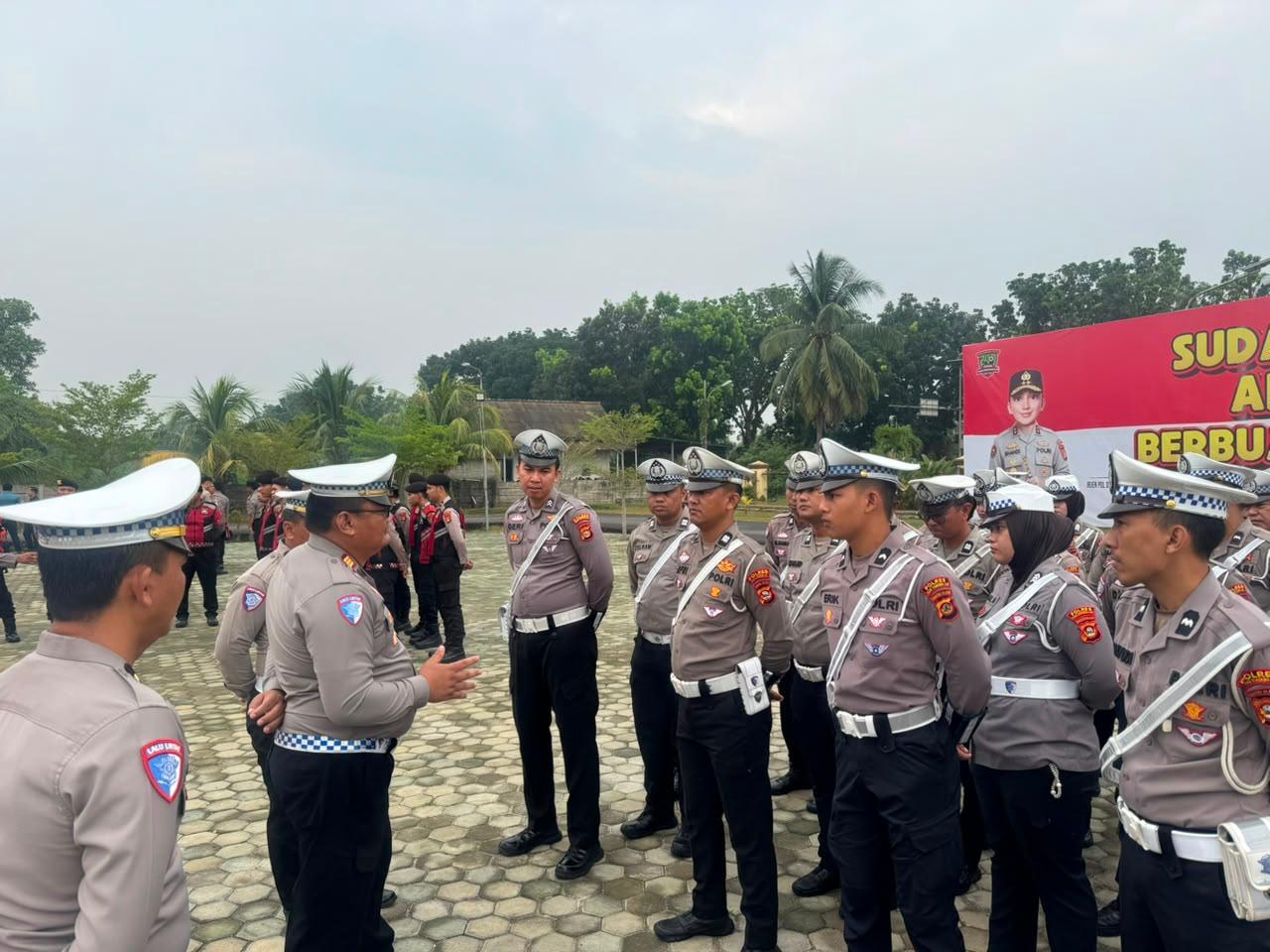 Polantas Karib, Satlantas Polres OKI Kedepankan Pelayanan Humanis dan Berintegritas