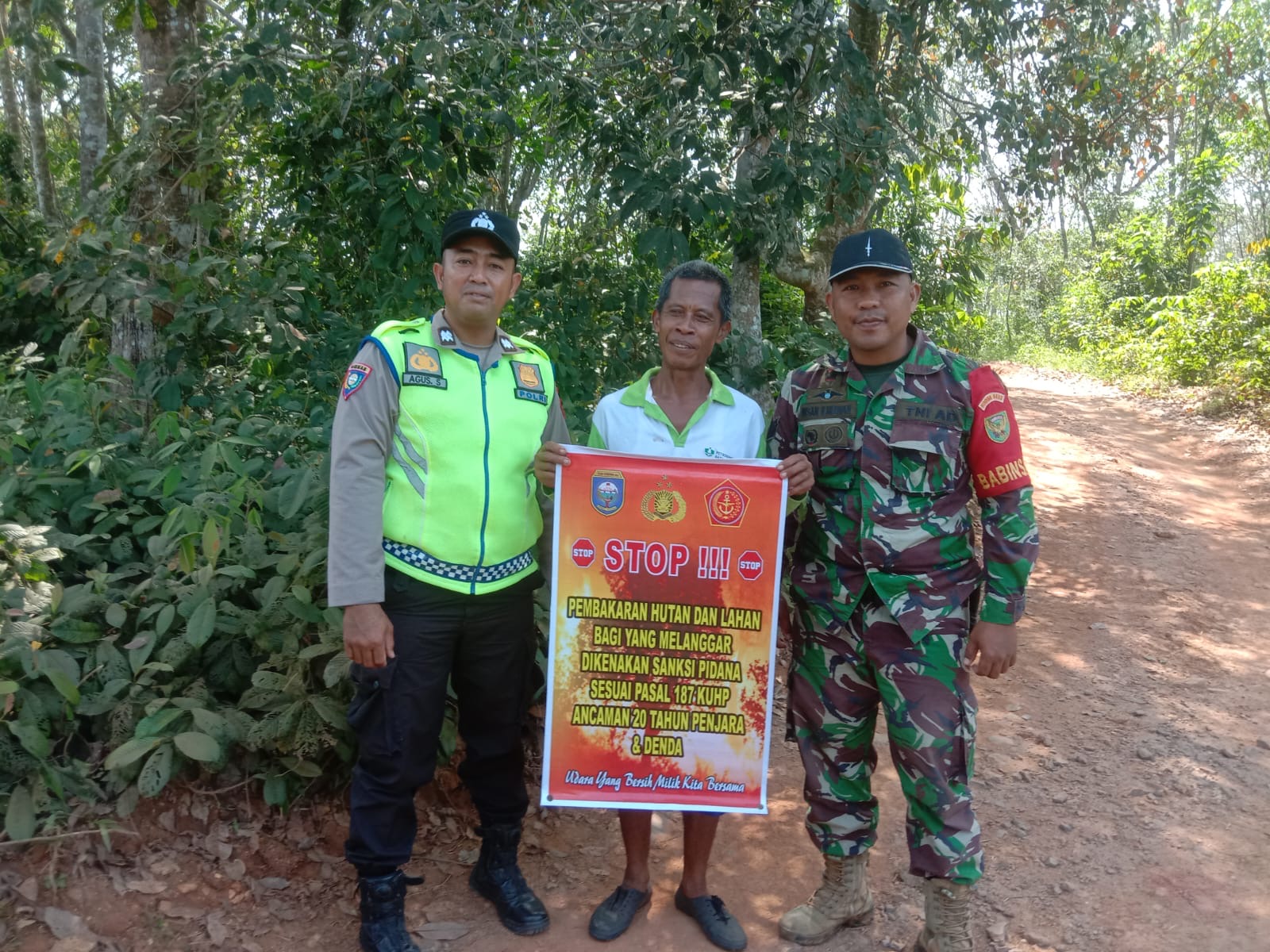 Cegah Karhutbunlah, Polsek Lengkiti Intensifkan Imbauan, Patroli dan Mitigasi