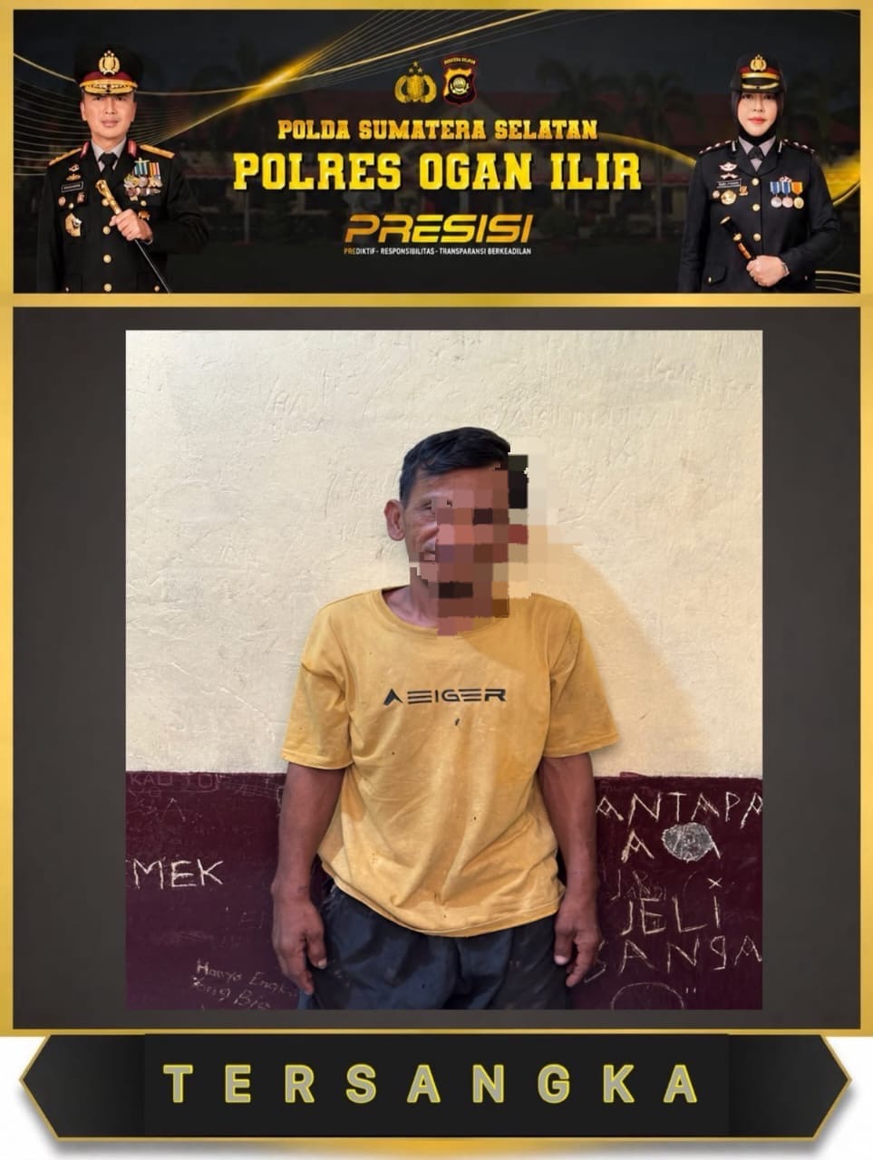 *Team Rajawali Polsek Tanjung Raja Ringkus Pelaku Pencurian 18 Tabung Gas*