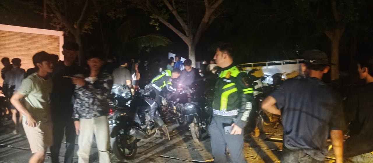 Tekan Balap Liar dan 3C, Sat Lantas OKU Timur Amankan 143 Sepeda Motor