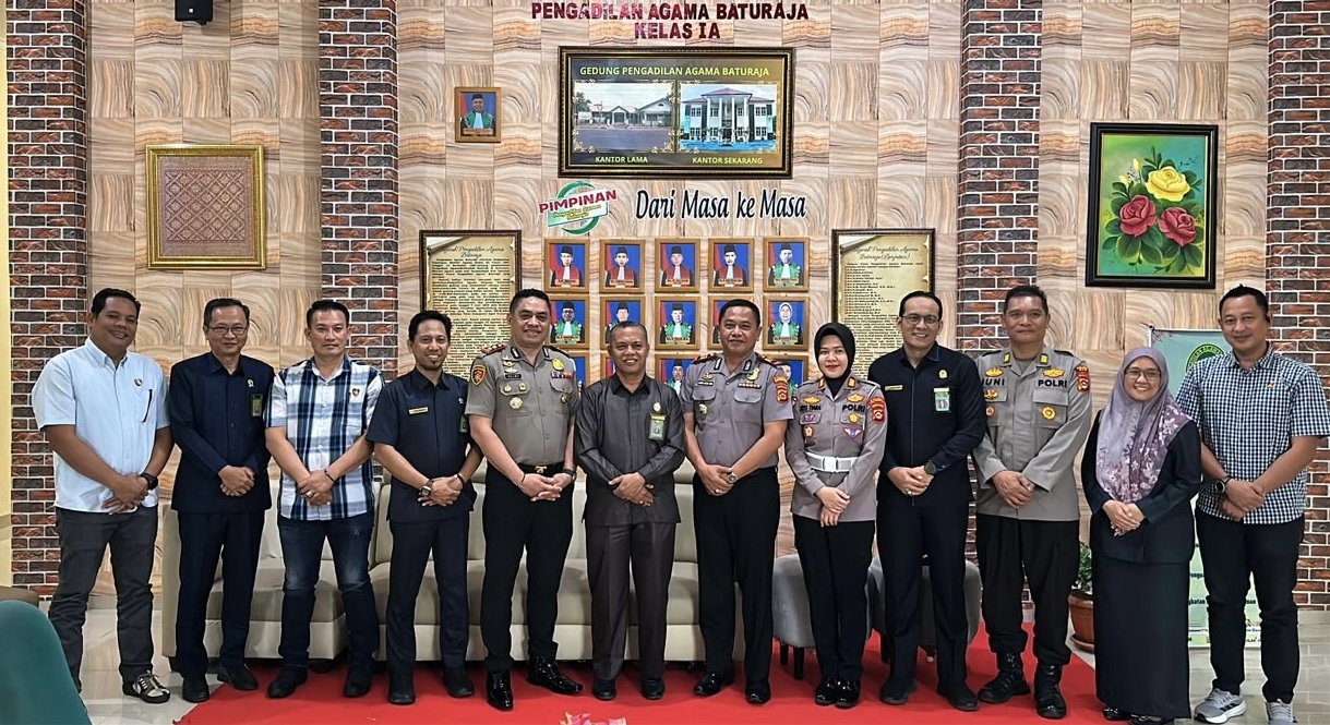Kapolres OKU Perkuat Sinergitas dengan Pengadilan Agama Baturaja, Dorong Penegakan Hukum dan Pelayanan Publik Berkualitas