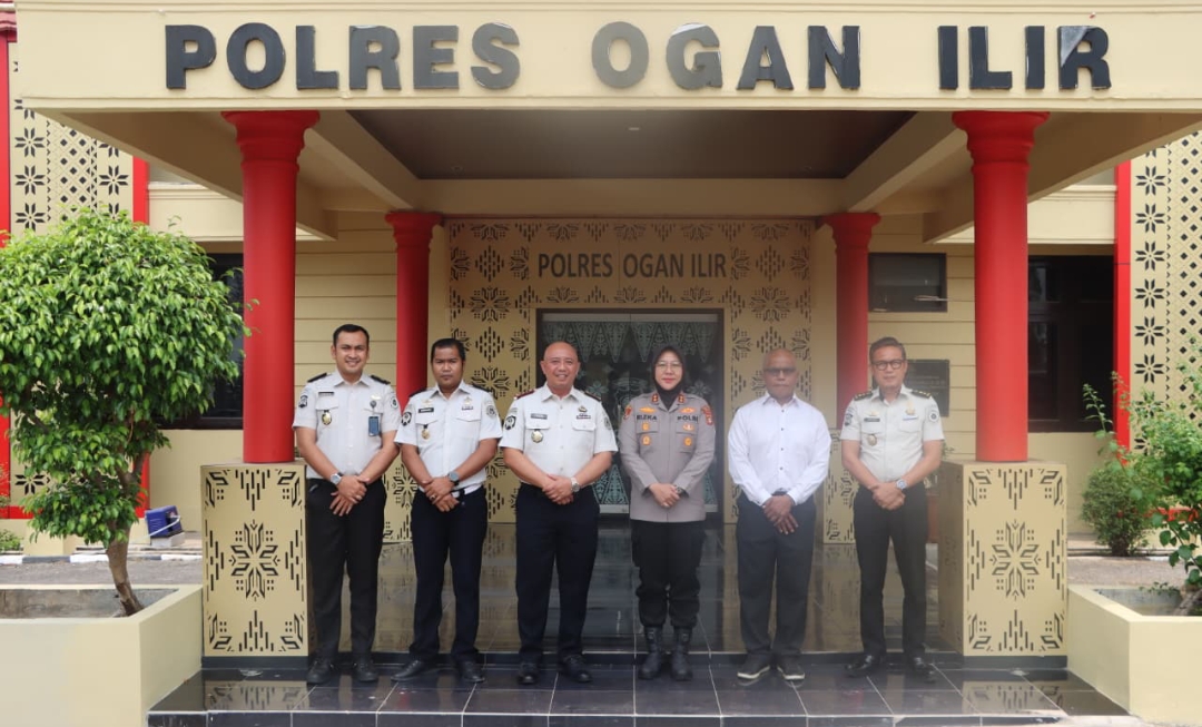 Polres Ogan Ilir Terima Kunjungan dan Audiensi Kalapas Kelas IIA Tanjung Raja, Perkuat Sinergitas Penegakan Hukum dan Kamtibmas
