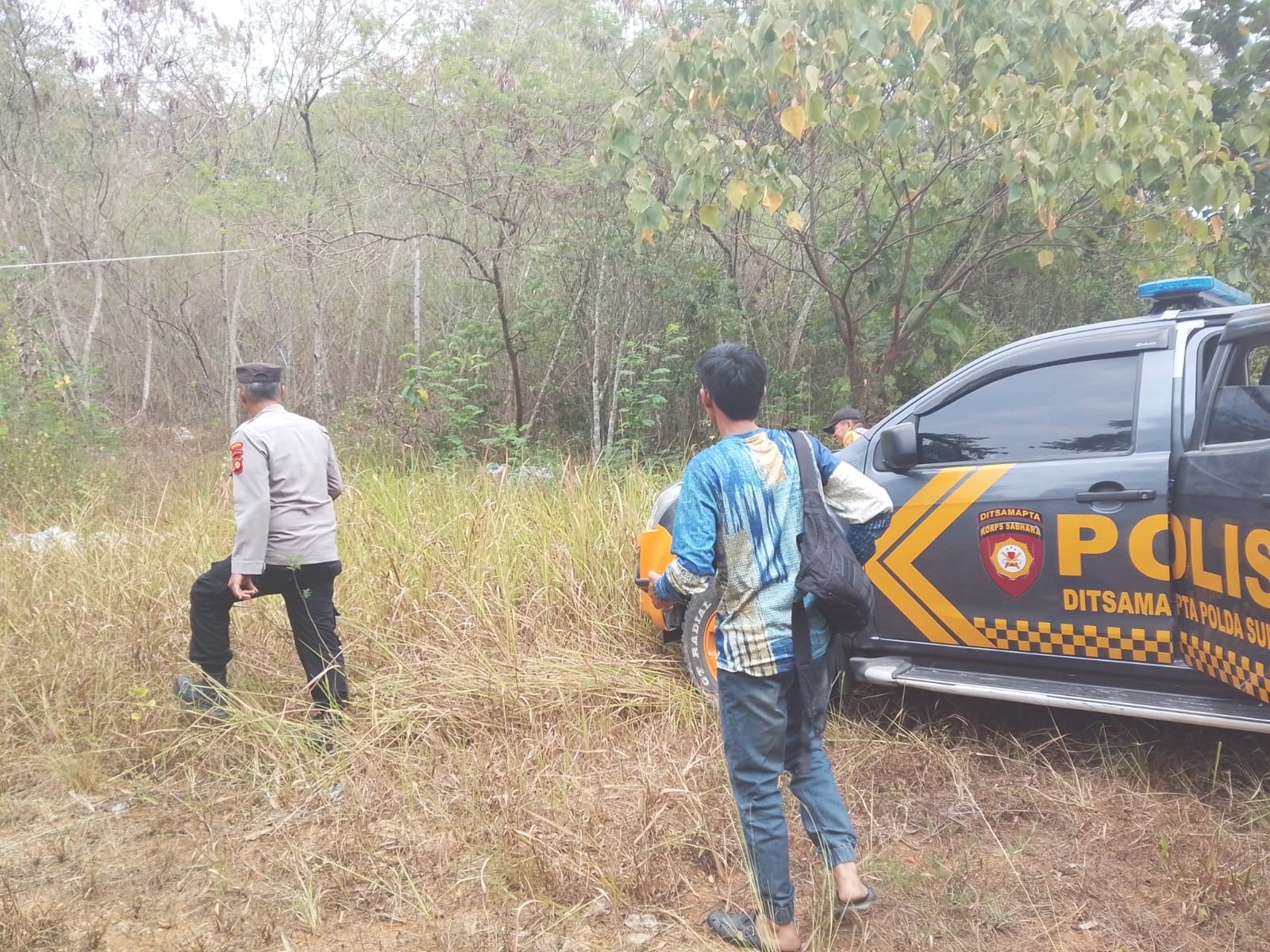 Polsek Baturaja Timur Laksanakan Patroli Mitigasi Karhutla di Lokasi Rawan
