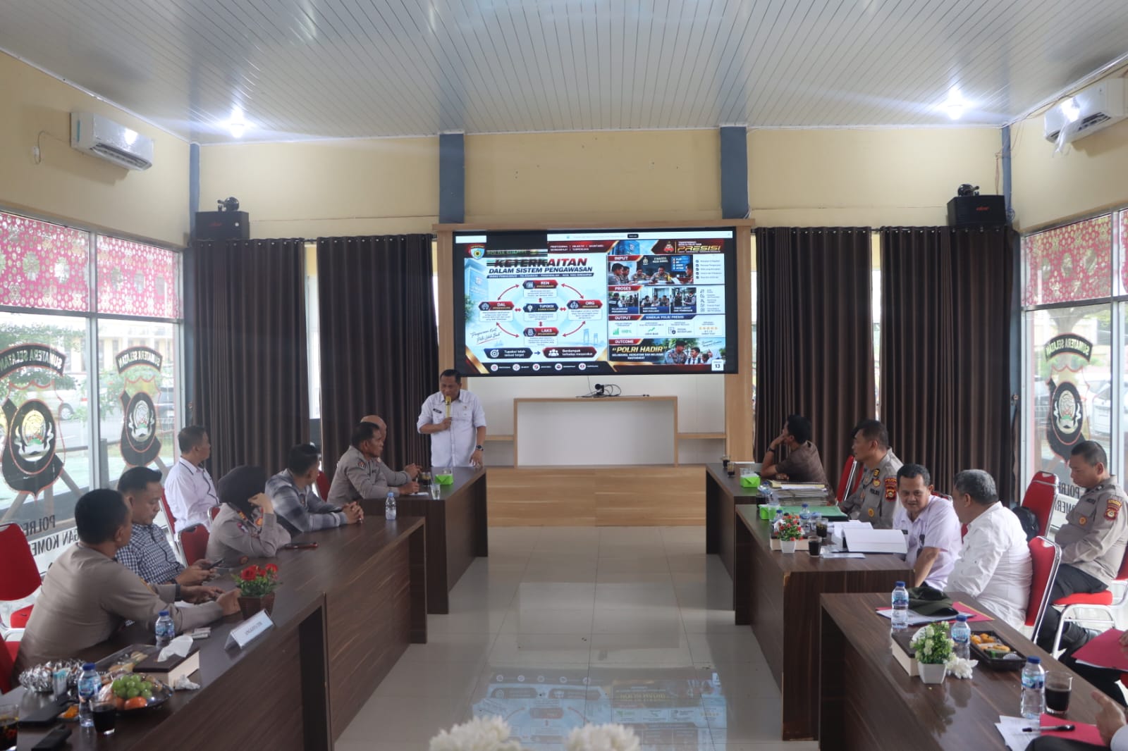 Tim Itwasda Polda Sumsel Laksanakan Review dan Pendataan Hibah Tahun 2026 di Polres OKU