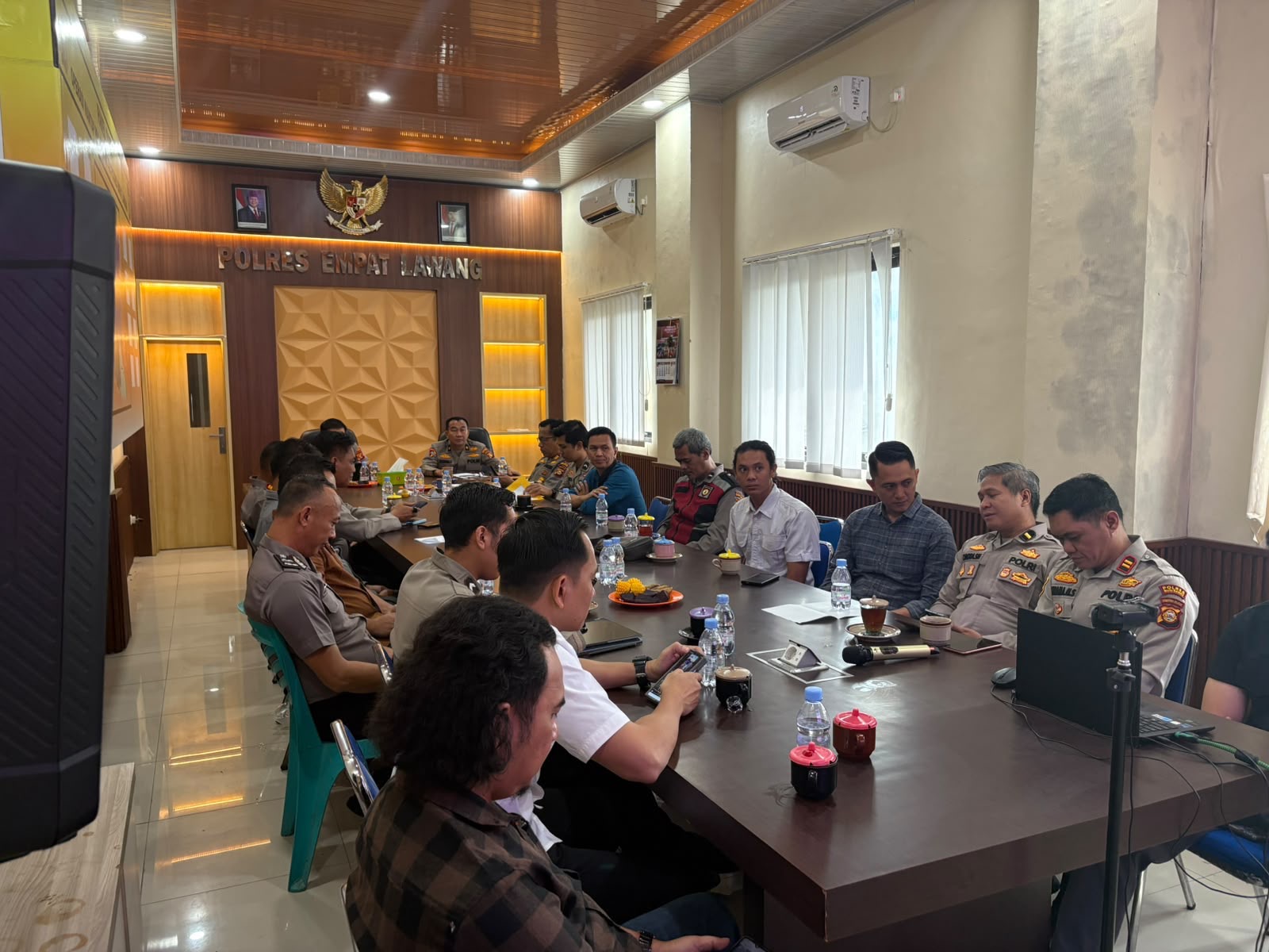 Jelang Operasi Sikat I Musi 2026, Polres Empat Lawang Matangkan Kesiapan Personel Lewat Latpra Ops