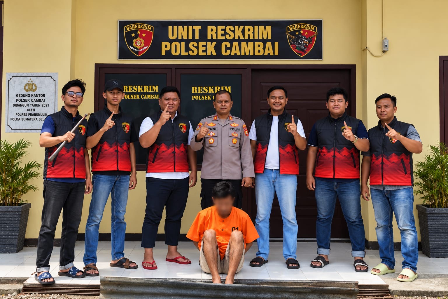 Ops Sikat Musi 1, Polsek Cambai Ungkap Kasus Curat di Sindur